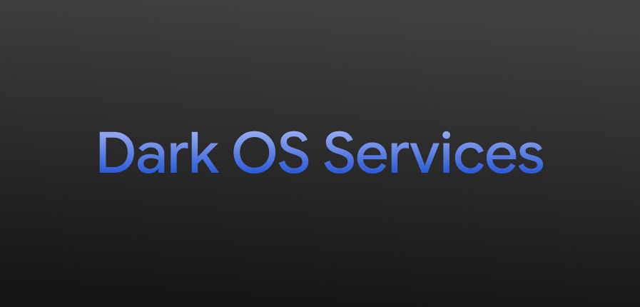 DarkOS Web Services